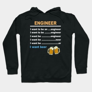 Chemical Engineer Chemical Science Engineering Beer Drinker Hoodie